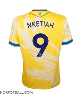 Billige Fotballdrakt Crystal Palace Eddie Nketiah #9 Replika Bortedrakt 2024-25 Kortermet